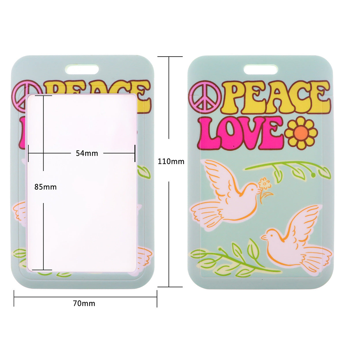 Wholesale Card Holder ID Card Tag Lanyard Keychain